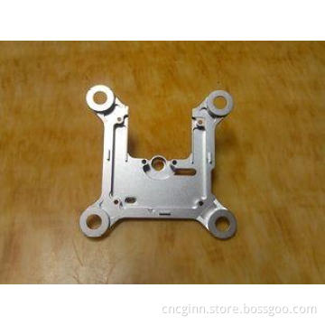 Glass Ball Blasting Ecru Anodized Precision Aluminum Compon